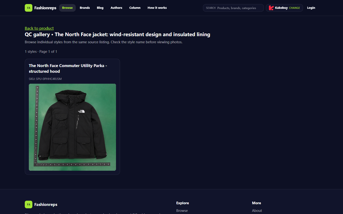The North Face Winter Jacket Lining & Collar Fit