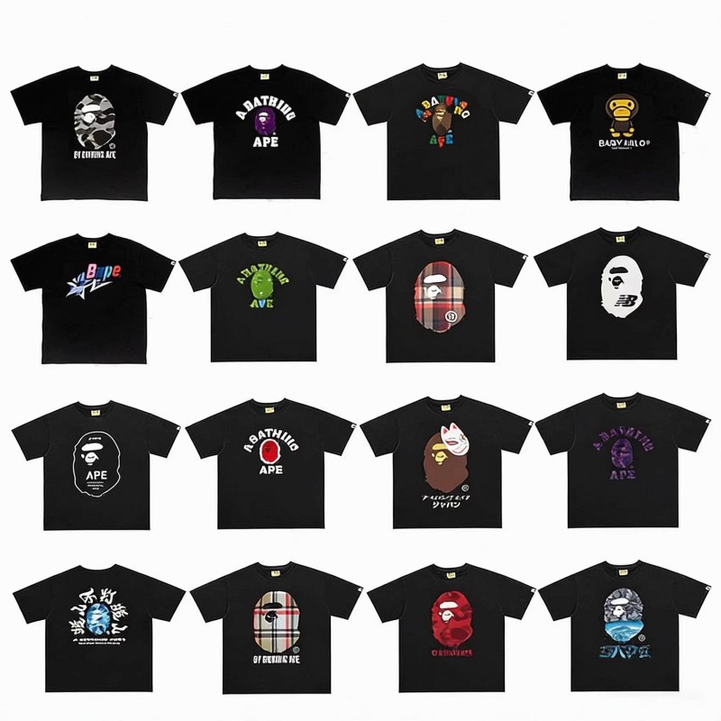 Bape Classic Monkey Print T-Shirt Collection Review: A $7.31 Cotton Crew-Neck After Six Cold Washes and One Deliberate Tumble Dry