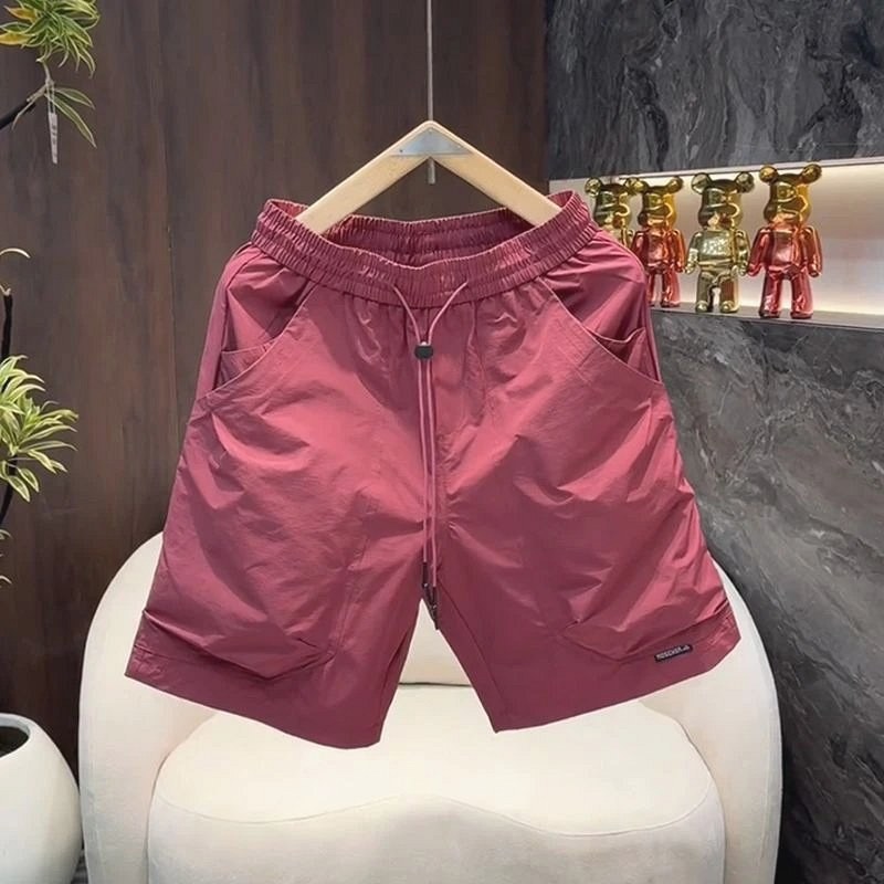 Foreign Trade Red Shorts in Everyday Casual Style Review: A $4.93 Summer Pull-On