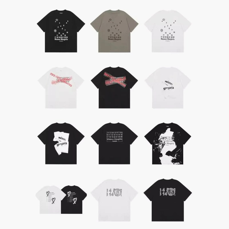 Black 09 Is Not Black 14: Decoding the Colour Codes on the Maison Margiela Print Tee